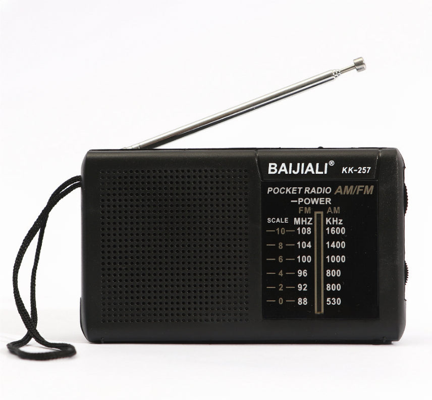 Dual-band Vintage Design Portable Mini Radio