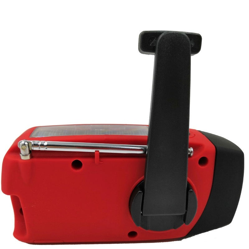 Mini-portable 3leds Solar Hand Emergency Radio