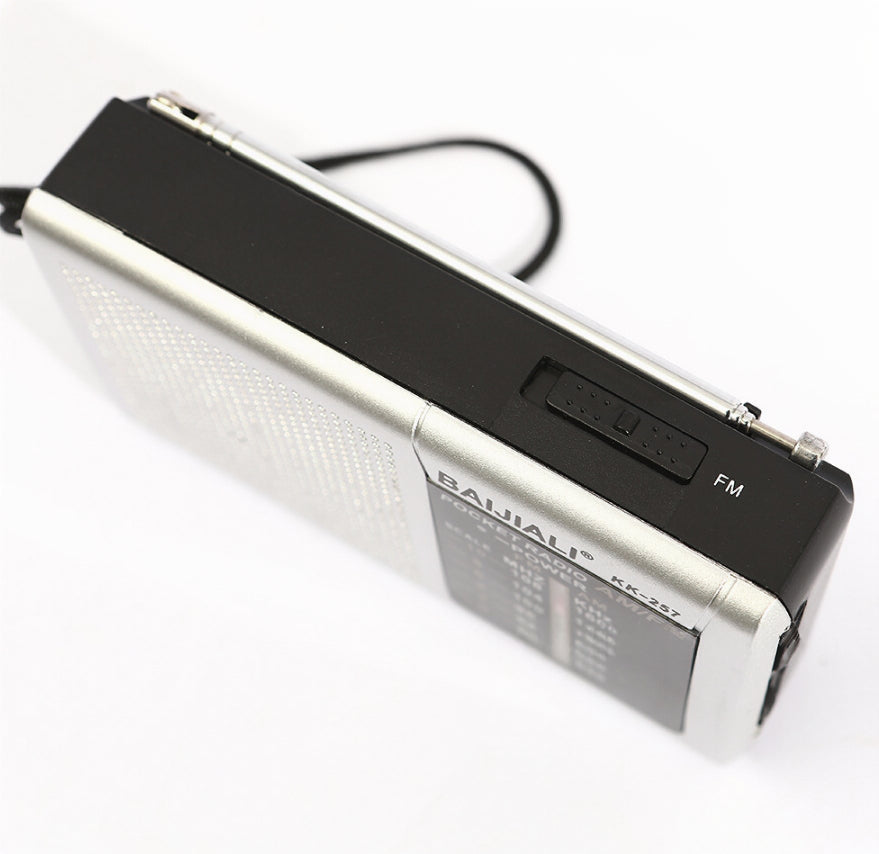 Dual-band Vintage Design Portable Mini Radio